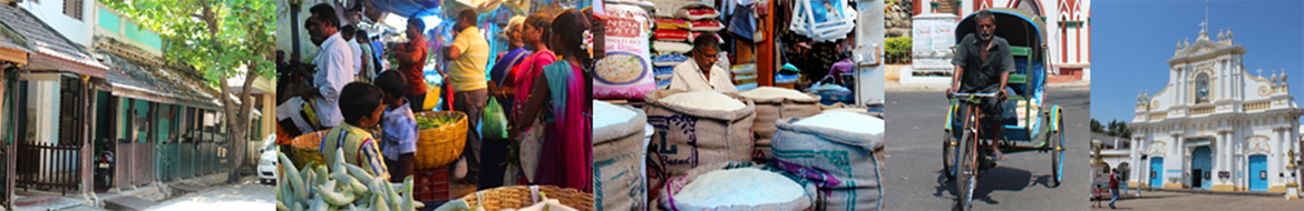 Tamil Town Trail on Foot and Rickshaw